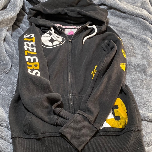 Tops - Steelers zip up